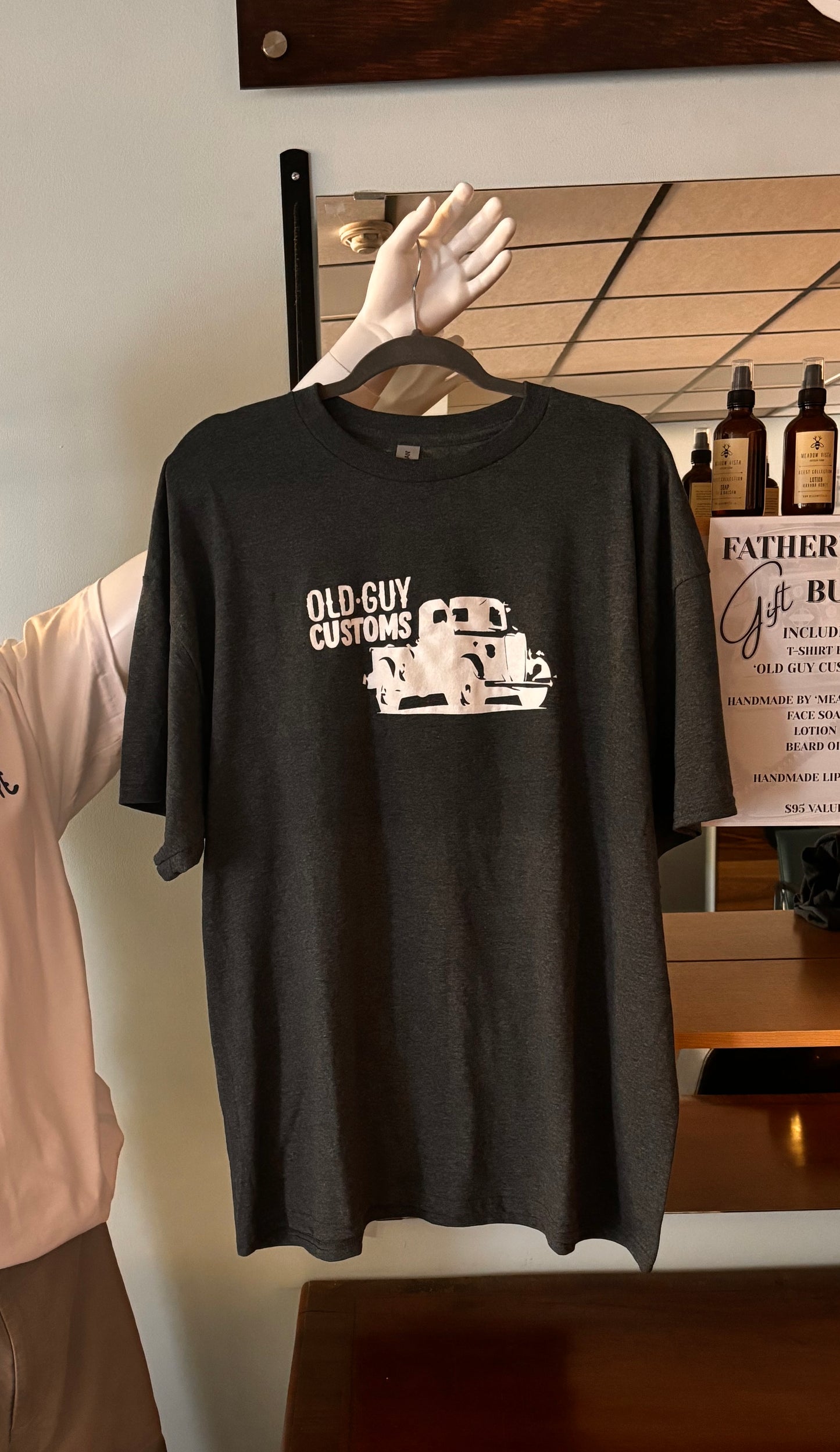 Old Guy Customs Short sleeve t-shirt - truck image